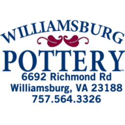 The Williamsburg Pottery logo