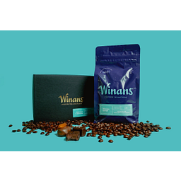 Winans Chocolates + Coffees logo