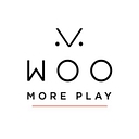 Woo More Play logo