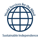 WORLD SERVICES FOR THE BLIND logo