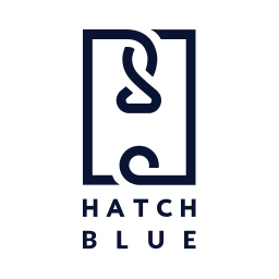 Hatch Blue - logo