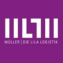 Müller - Die lila Logistik Logo