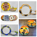 Oyelakin Dinners (African Art Tableware)
