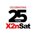 X2nsat Inc. logo