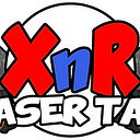 XnR Laser Tag logo