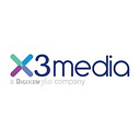 Logo de X3media, Marketing Digital