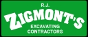 R.J. Zigmont Excavation & Septic Service logo